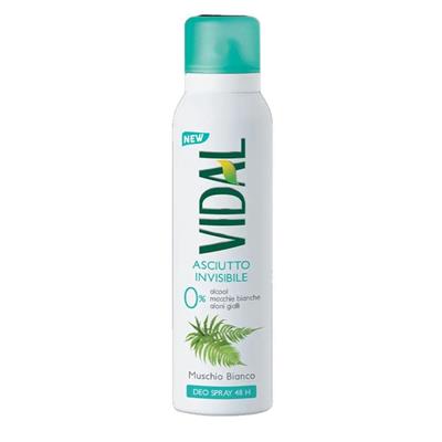 VIDAL DEOD. SPRAY 150 ML M/BIANCO