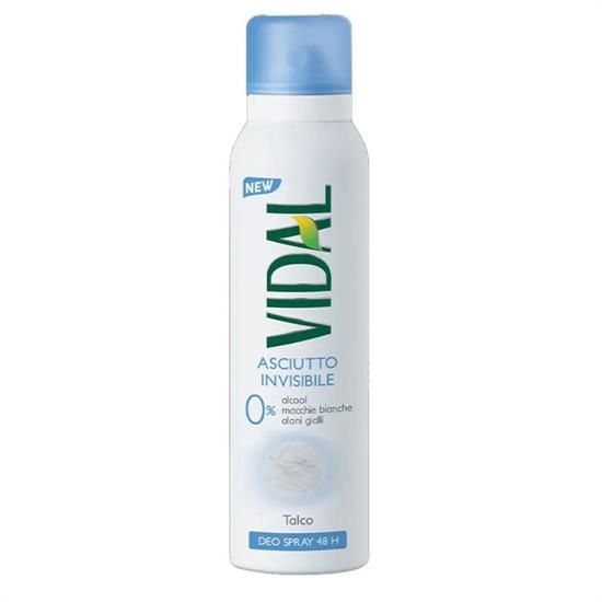 VIDAL DEOD. SPRAY 150 ML TALCO