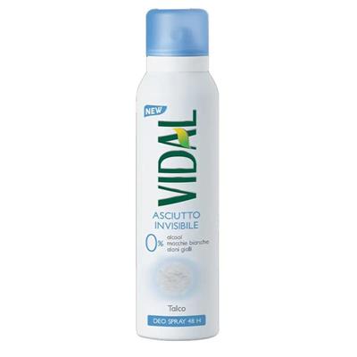 VIDAL DEOD. SPRAY 150 ML TALCO