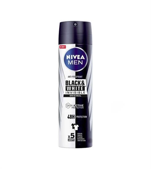 NIVEA 82238 SPRAY 48H 200 ML B&W D.INV.ORIG.
