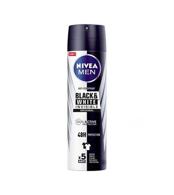 NIVEA 82238 SPRAY 48H 200 ML B&W D.INV.ORIG.