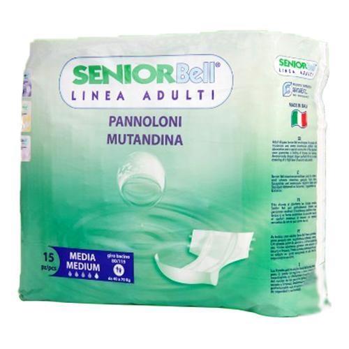 PANNOLONI MUT. SENIOR BELL X15 MEDIO