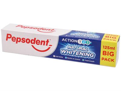 PEPSODENT DENT.125 ML NATURA WHITENING