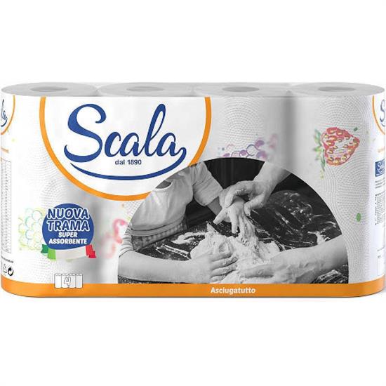 SCALA ASCIUG. CARTA CUCINA X4 RT. 2 V.