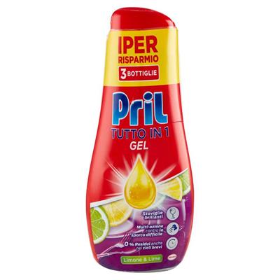 PRIL GEL TUTTO IN 1 630 ML LIMONE & LIME