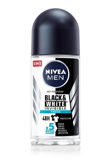 NIVEA ROLL-ON 50ML 82240 B&W CLEAR