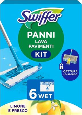 SWIFFER KIT + 16PANNI ASC.+ 8PANNI UMIDI