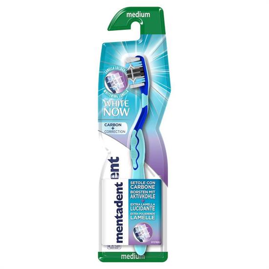 MENTADENT SPAZZOLINO WHITE NOW SOFT