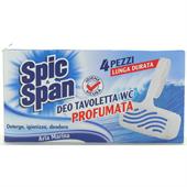 SPIC & SPAN TAVOLETTA WC X4 MARINA