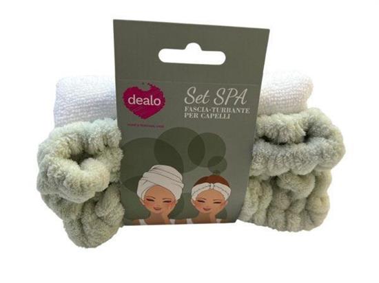 DEALO SET SPA FASCIA TURBANTE PER CAPEL
