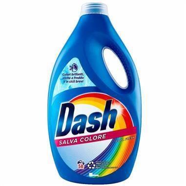 DASH LIQUIDO POWER 18 LAV 900ML CAPI COLORATI