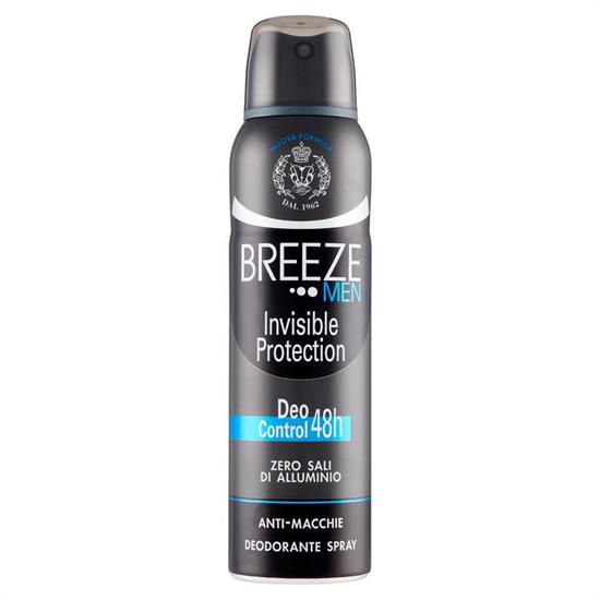 BREEZE DEOD. SPRAY 150 ML INVIS.PROT