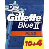 GILLETTE BLU II PLUS PZ 10+4