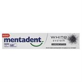 MENTADENT DENT. 75 ML WHITE SYSTEM CARBONE