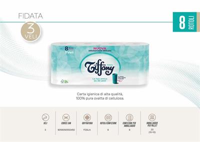 TIFFANY CART.IGI. X 8 FIDATA 3 VELI