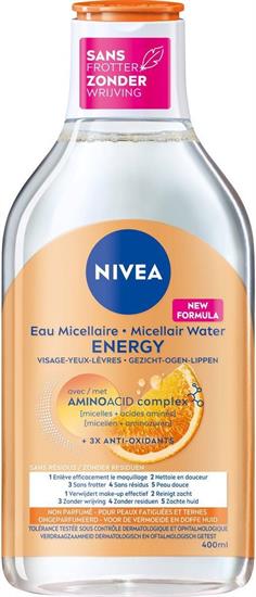 NIVEA MICELLAR WATER 400ML ENERGY FACE