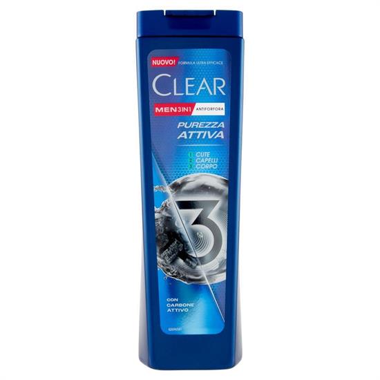 CLEAR SHAMPOO 225 ML PUREZZA/ATTIVA 3IN1