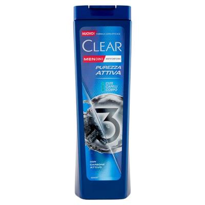 CLEAR SHAMPOO 225 ML PUREZZA/ATTIVA 3IN1
