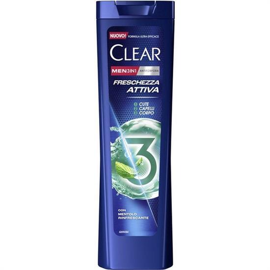 CLEAR SHAMPOO 225 ML FRESH.ATTIVA 3IN1
