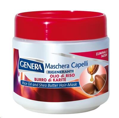 GENERA MASCHERA CAPELLI 500ML RISO-BURRO KARITE'