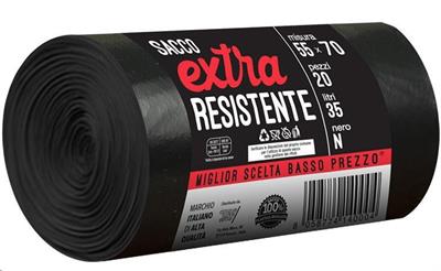 SACCO DOLI'S NERO 55X70 COD.25370