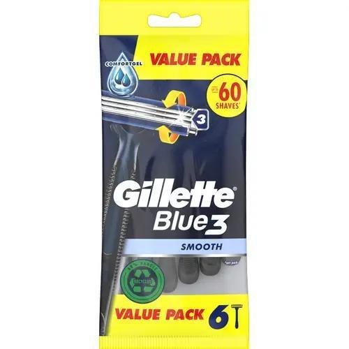 GILLETTE BLU 3 SMOOTH PZ 6