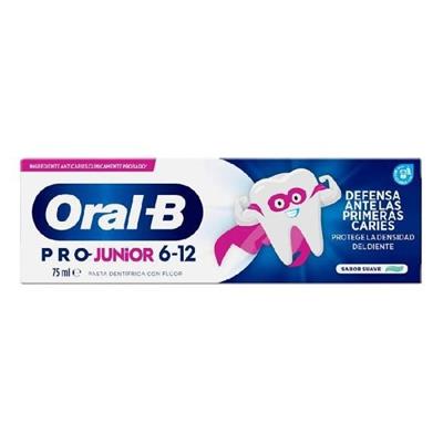 ORAL B DENT. 75ML PRO JUNIOR 6-12 ANNI
