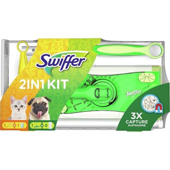 SWIFFER DUSTER/SWEEPER 2IN1 KIT (1DUST+8PANNI)