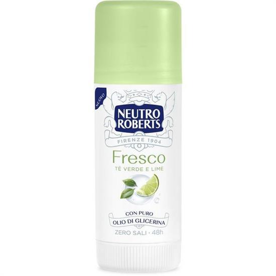 ROBERTS DEOD. STICK 40ML FRESCO TE'/LIME