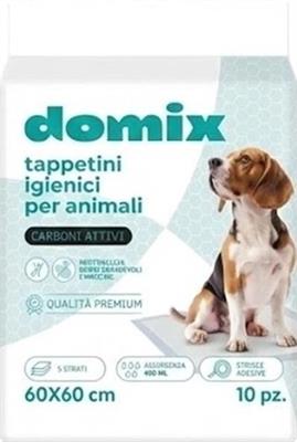 DOMIX TRAV.ANIMALI CARBONE 60X60 10PZ