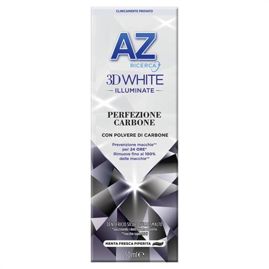 AZ DENT 65ML 3D WHITE ILL. CARBONE