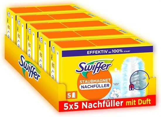 SWIFFER DUSTER WIPES x5 REFILL