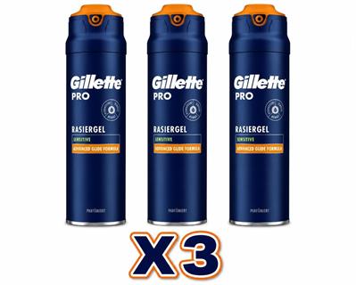 GILLETTE PRO GEL 200ML SENSITIVE