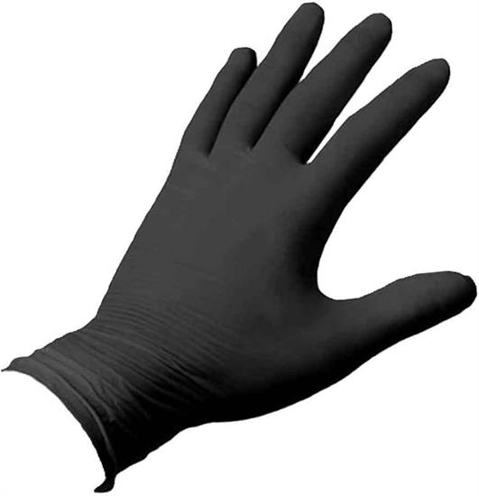 GUANTI NITRILE BLACK X100 MIS. S MUO
