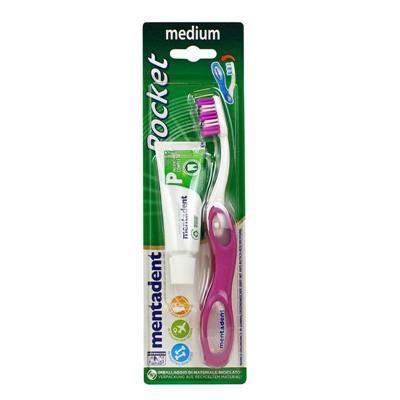 MENTADENT SPAZZ.POCKET PIEGHEVOLE MED+DENT 14ML