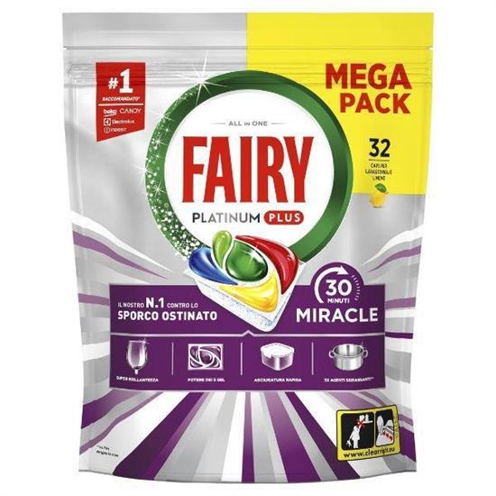 FAIRY CAPS PLATINUM PLUS LEMON MIRACLE 32PZ