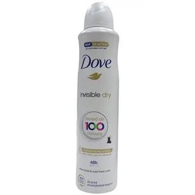 DOVE DEOD. SPRAY 250 ML INVIS/DRY