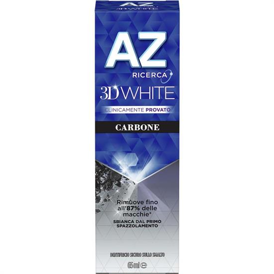 AZ.DENT.125 ML 3D ULTRA WHITE CARBONE