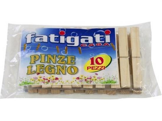 FATIGATI PINZE LEGNO 10PZ 8NEW)