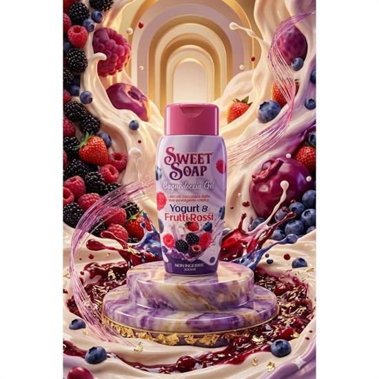 SWEETSOAP BAGNODOCCIA 300ML YOGURT&FRUTT (NEW)