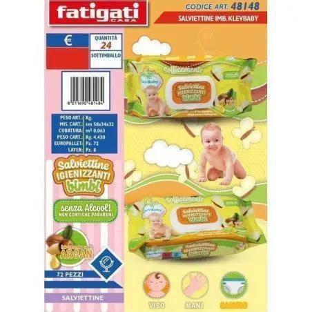 KLEVENBABY SALVIETT.IMB 72PZ ALOE (NEW)