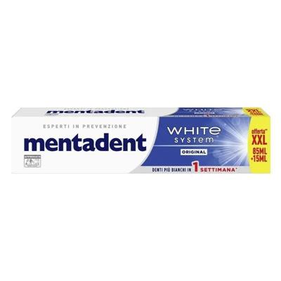 MENTADENT DENT. 100 ML WHITE SYSTENìM