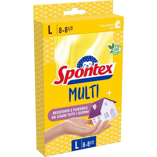 SPONTEX GUANTI MULTI/GIALLO MIS.GRANDE