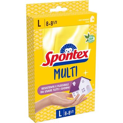 SPONTEX GUANTI MULTI/GIALLO MIS.GRANDE