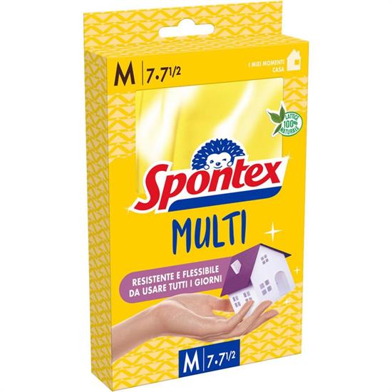 SPONTEX GUANTI MULTI/GIALLO MIS.MEDIA