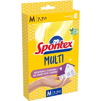 SPONTEX GUANTI MULTI/GIALLO MIS.MEDIA